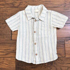 Blue Rooster Boys' Jack Shirt in Riviera Stripe